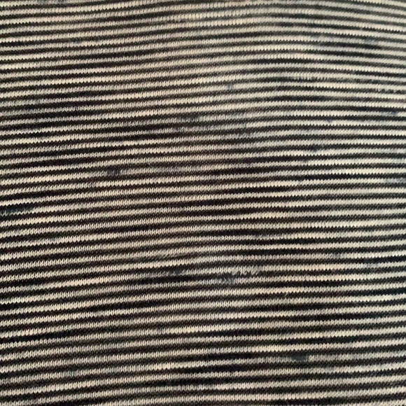 Gaze USA high-low semi sheer stripes tunic. - Picture 3 of 9